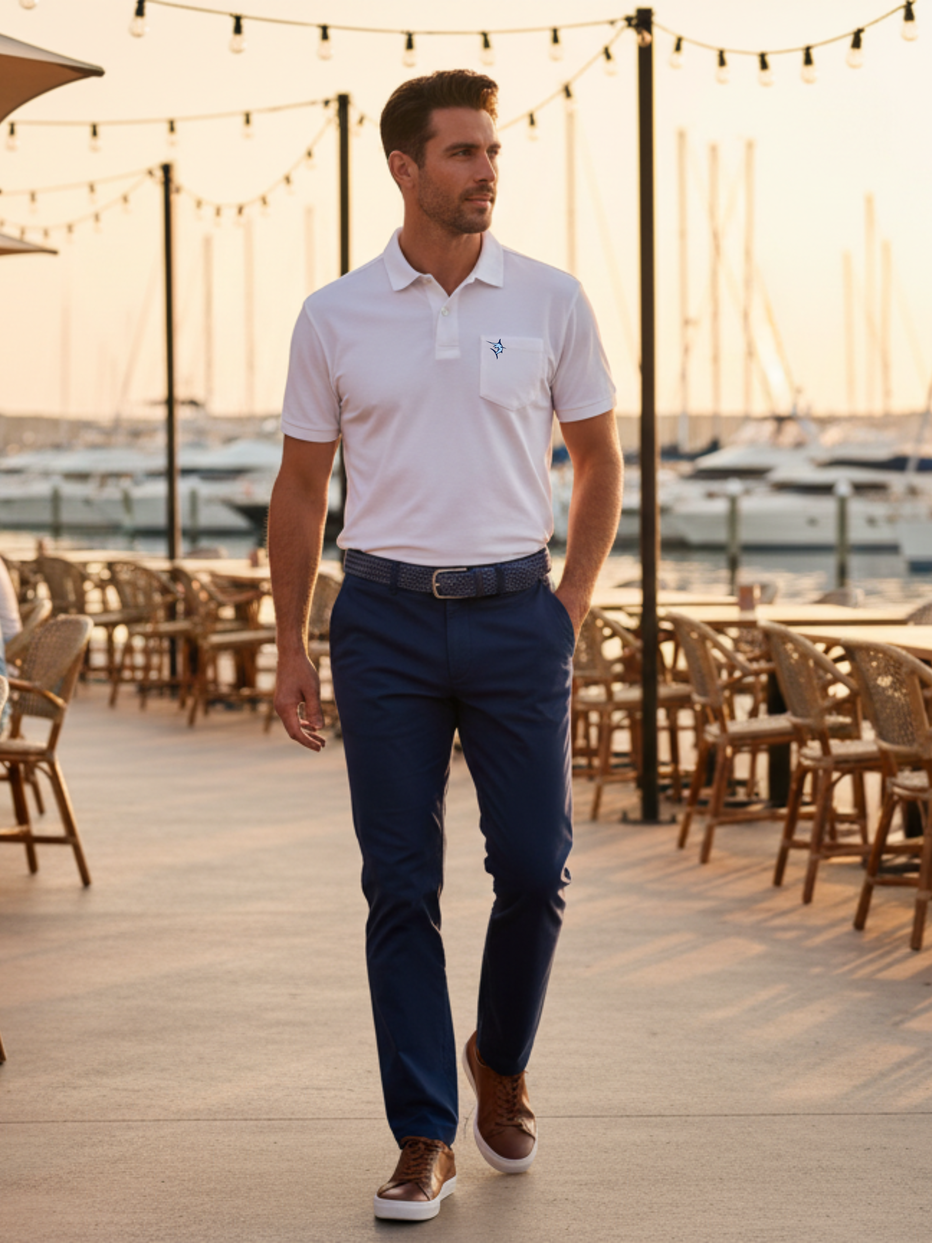 White Water Life Charleston Polo