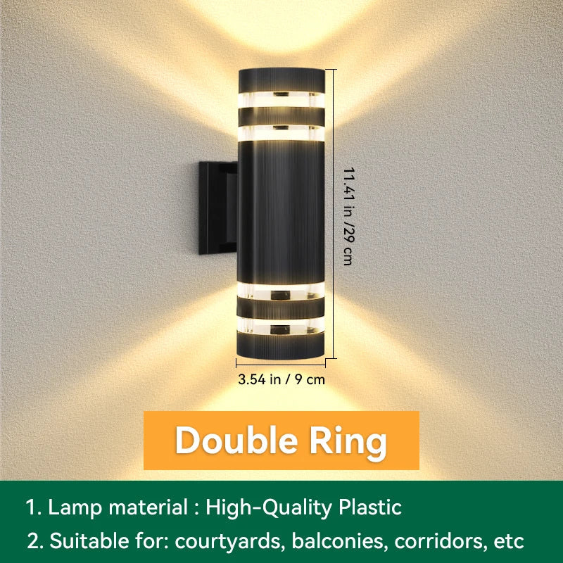 LED Outdoor Wall Light Waterproof