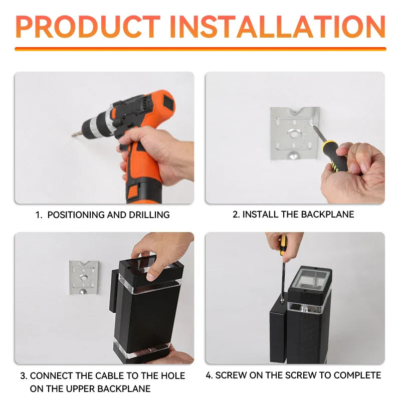 LED Outdoor Wall Light Waterproof